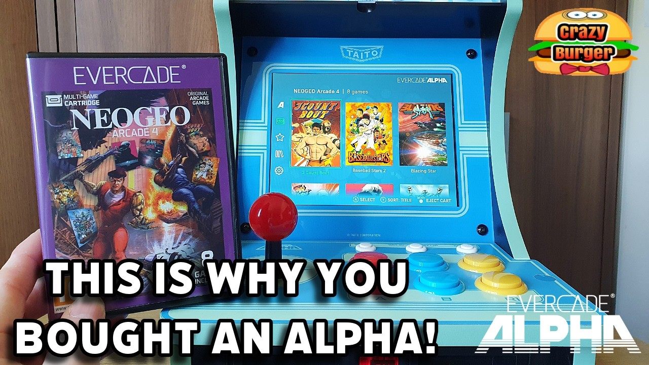 Neo Geo Arcade 4 - This Is Why You Bought An Evercade Alpha!