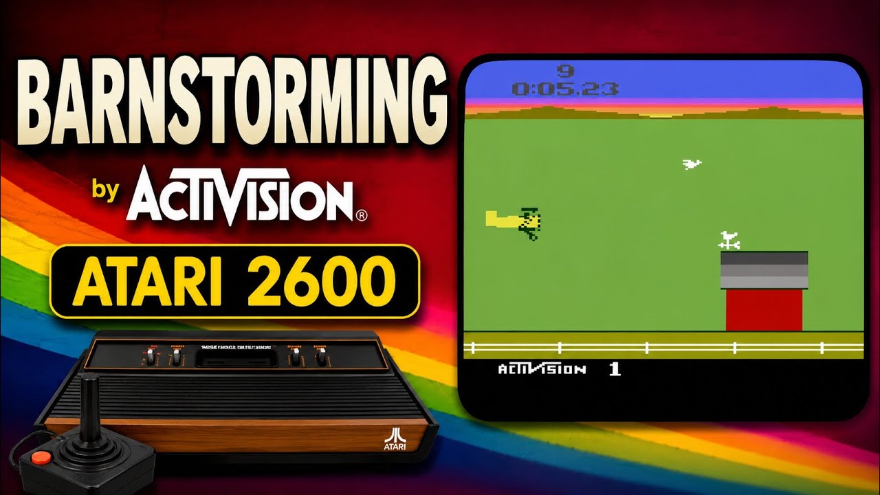 Barnstorming (1982) by Activision | Atari 2600+ Atari 7800+