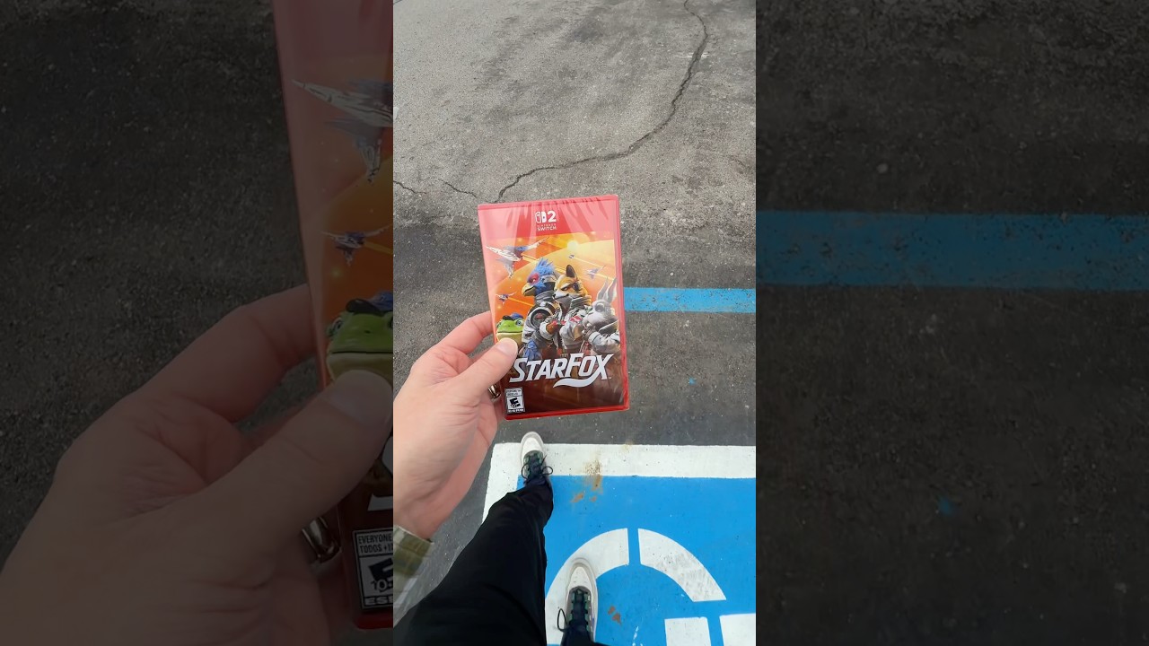 Starfox Switch 2 Pickup