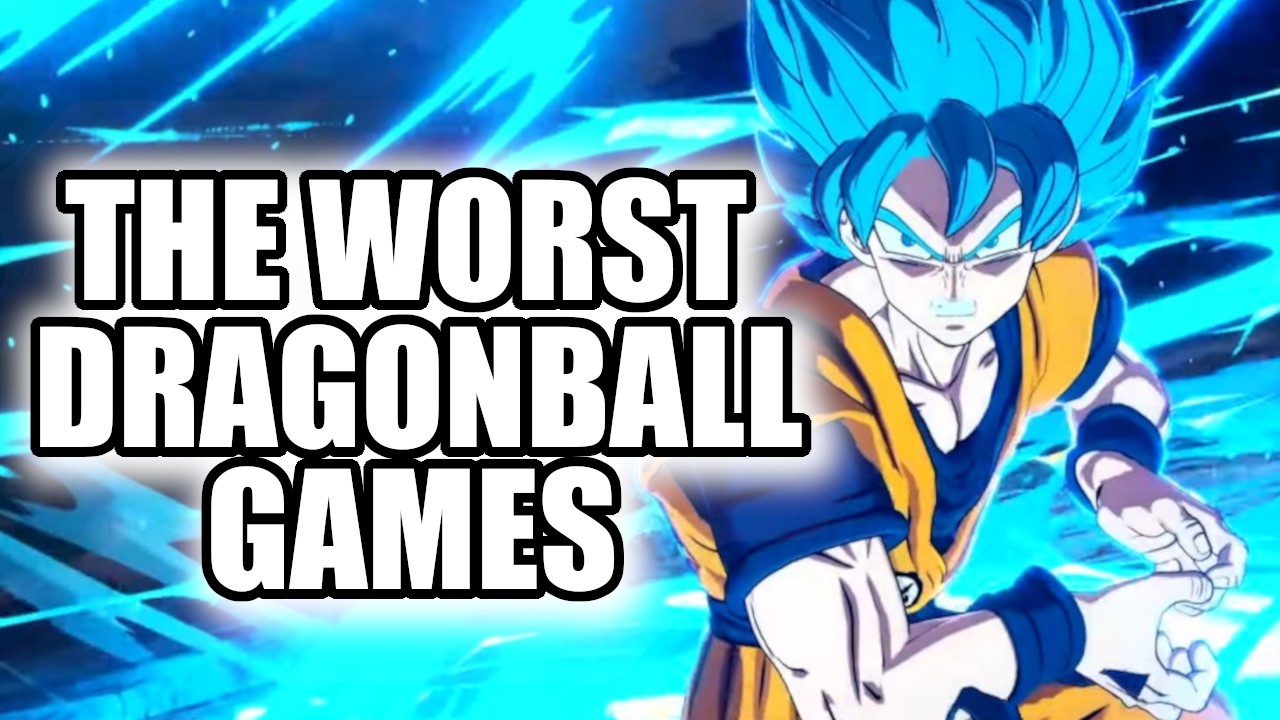 The WORST DRAGON BALL GAMES that YOU should RUN FROM