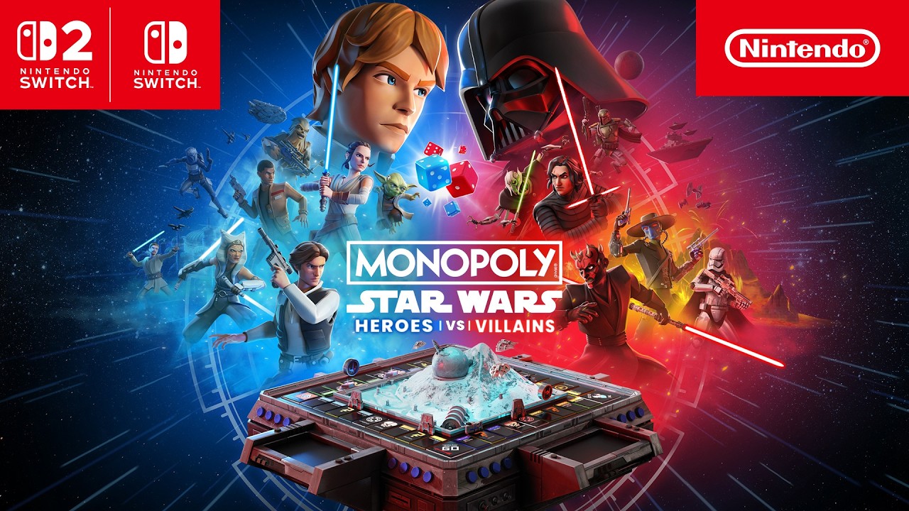 Monopoly: Star Wars Heroes vs. Villains - Launch Trailer - Nintendo Switch 2