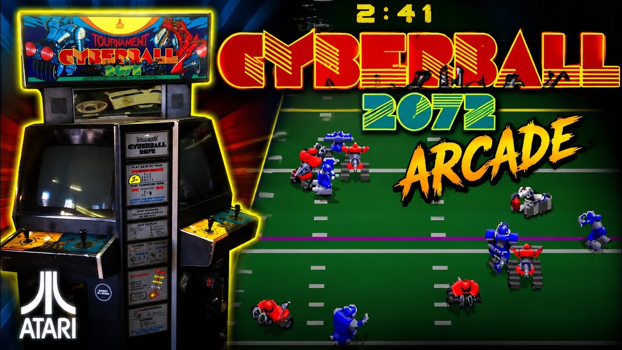 Cyberball 2072 | Atari | Futuristic Robotic Football