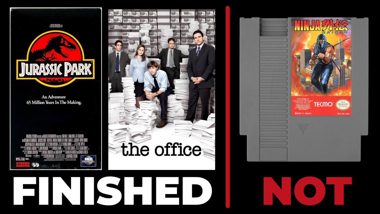 Why We Finish Everything Except Games