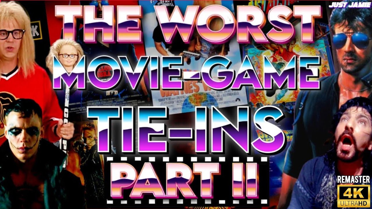 The Worst Movie Game Tie-ins Ever - The Sequel (4K Remaster) #retrogaming #badgame #moviegame