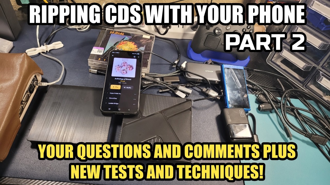 Mobile CD Ripping Part 2: Power Draws, Android DAPs & Your Questions Answered!