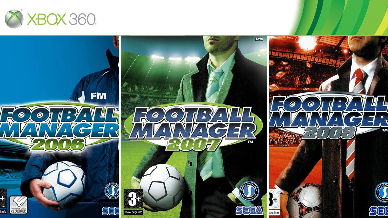 Football Manager Games for Xbox 360