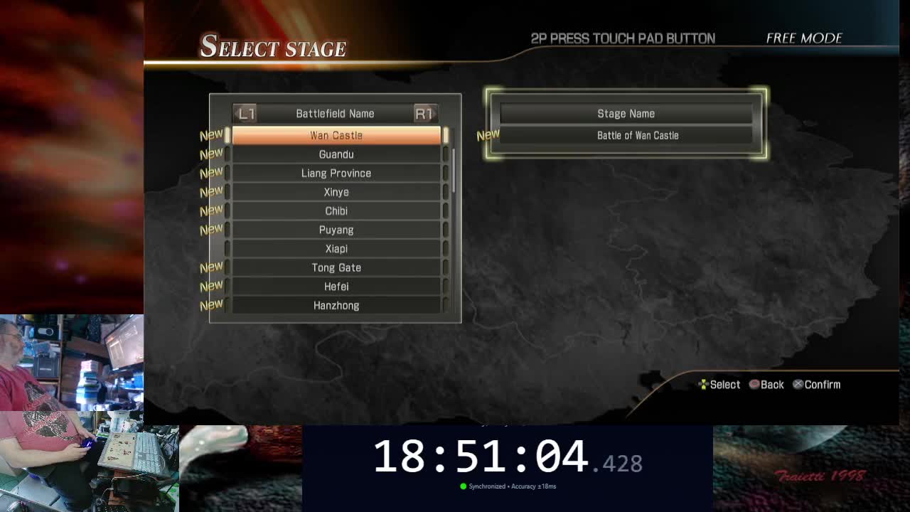 Submission Watch: Andrew Peter Mee posts 415 points on Dynasty Warriors 8: Xtreme Legends Complet...