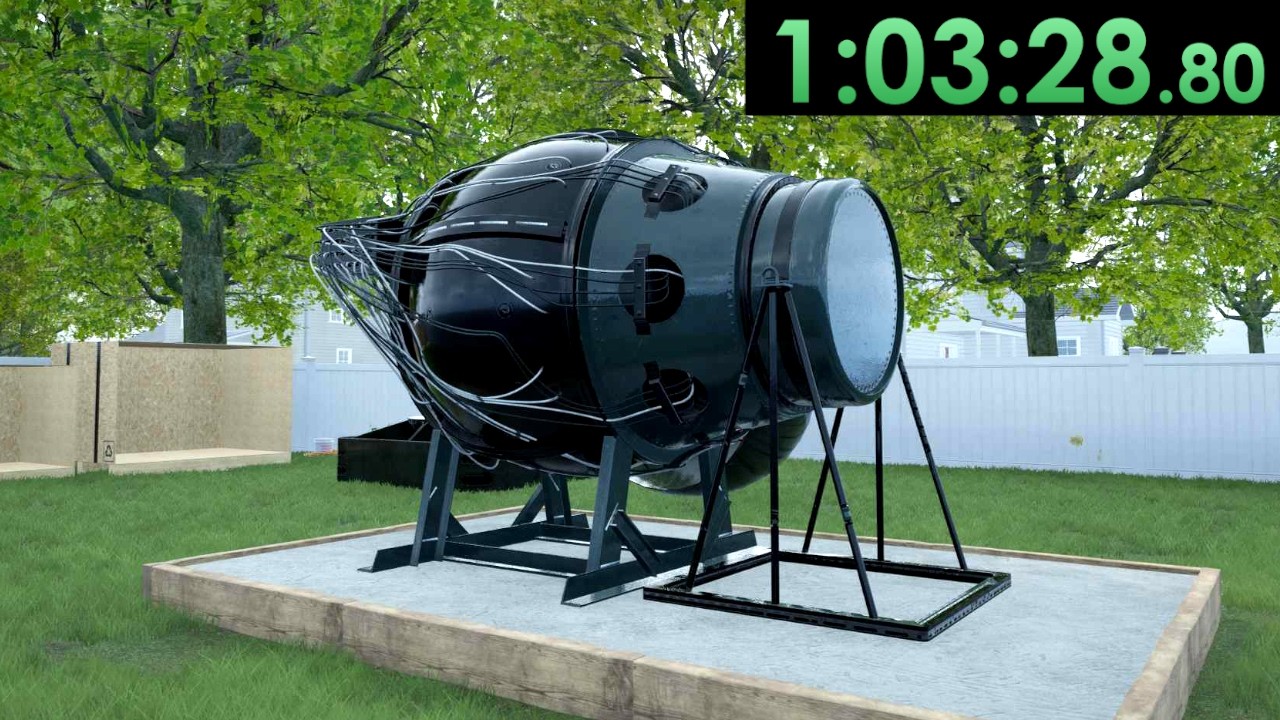 How to Speedrun an Atomic Bomb in Your Garden