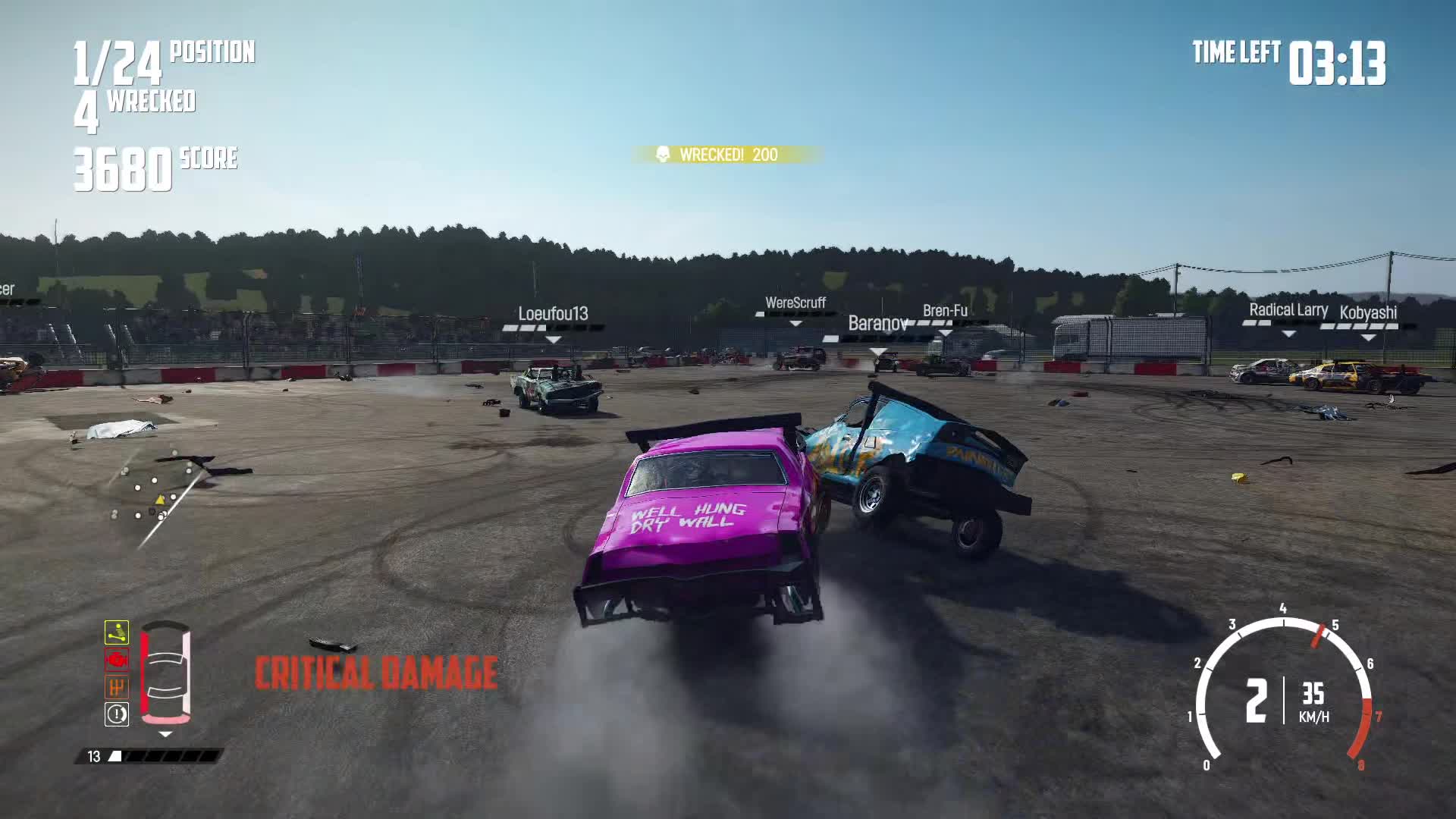 Submission Watch: TK2014 posts 7,570 points on Wreckfest