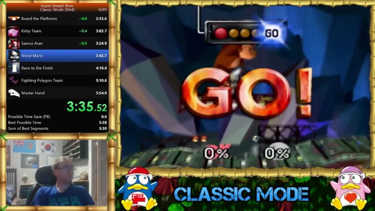 Submission Watch: Skyler774 posts Fastest Completion - 05:45.810 on Super Smash Bros.