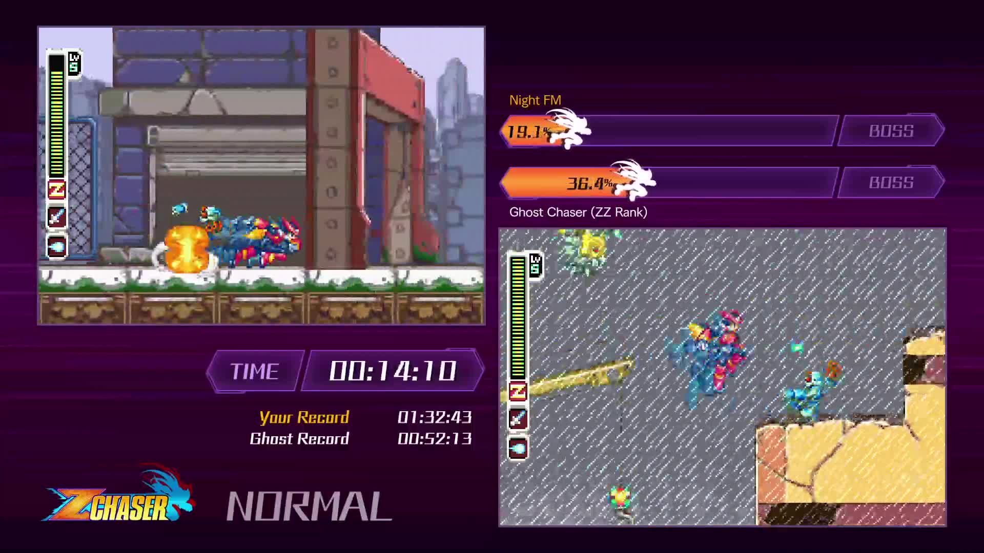 Submission Watch: Bishop Black posts MMZ - Normal time - 01:29.450 on Mega Man Zero/ZX Legacy Col...