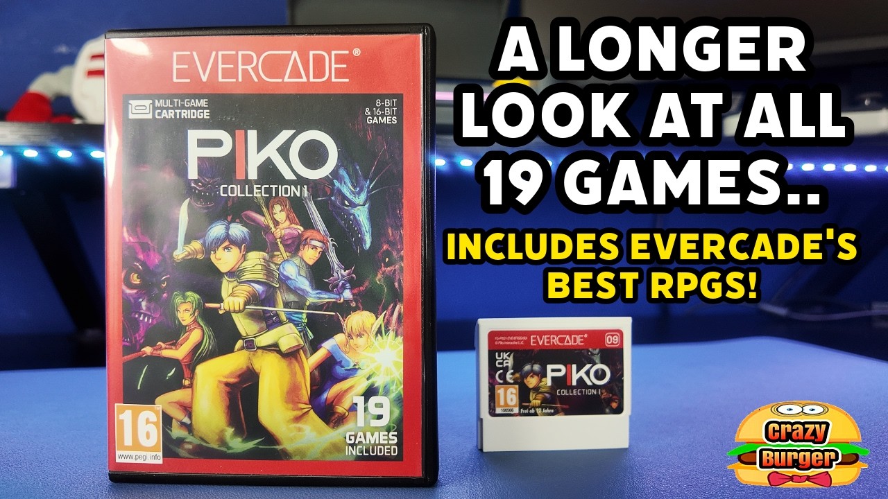 Evercade Piko Collection 1 Re-Issue - A Longer Look At ALL 19 Games!