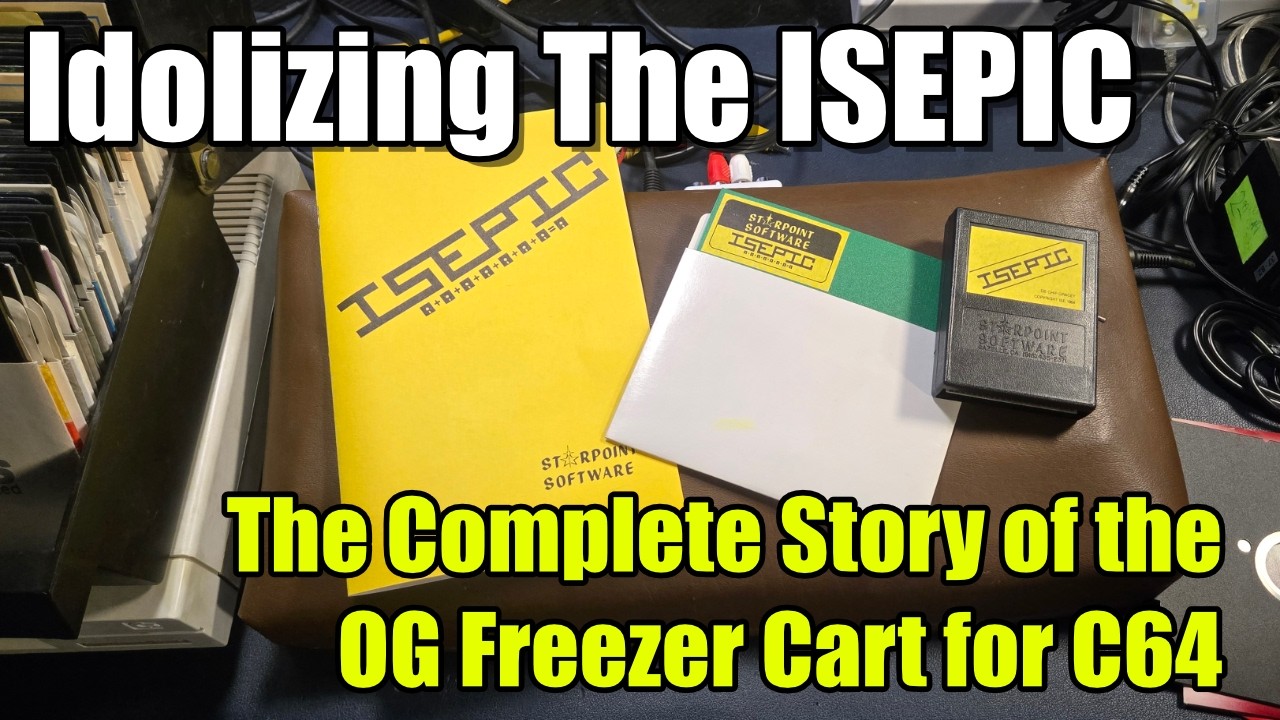 How the Very First C64 Freezer Worked: The Story & Tech of ISEPIC