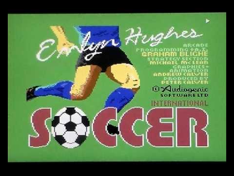 Emlyn Hughes International Soccer On Commodore 64