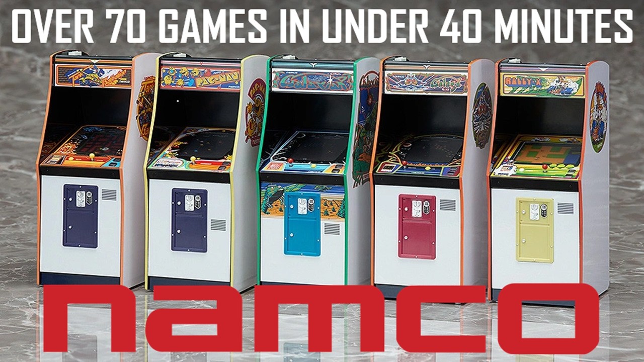 Over 70 80s Namco Arcade Games In Under 40 Minutes