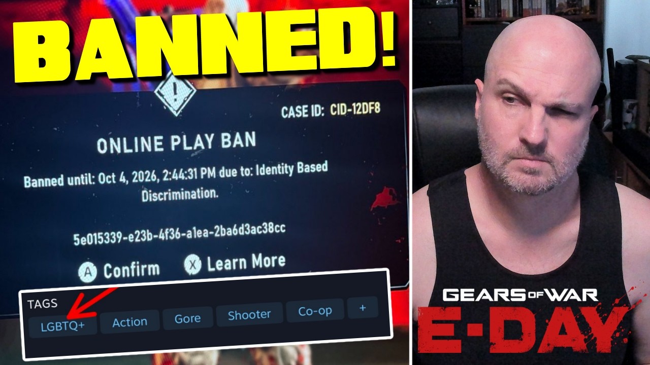 Gears Of War E-Day BANNING You For Hurty Words