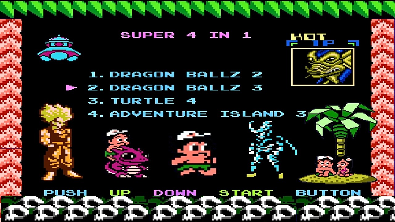 Amazing NES 4 in 1 Games : Classic 8-Bit Gameplay