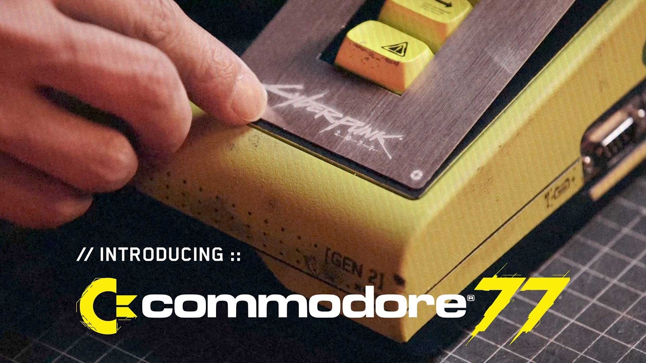 Is the Cyberpunk 2077 Commodore 64 real?