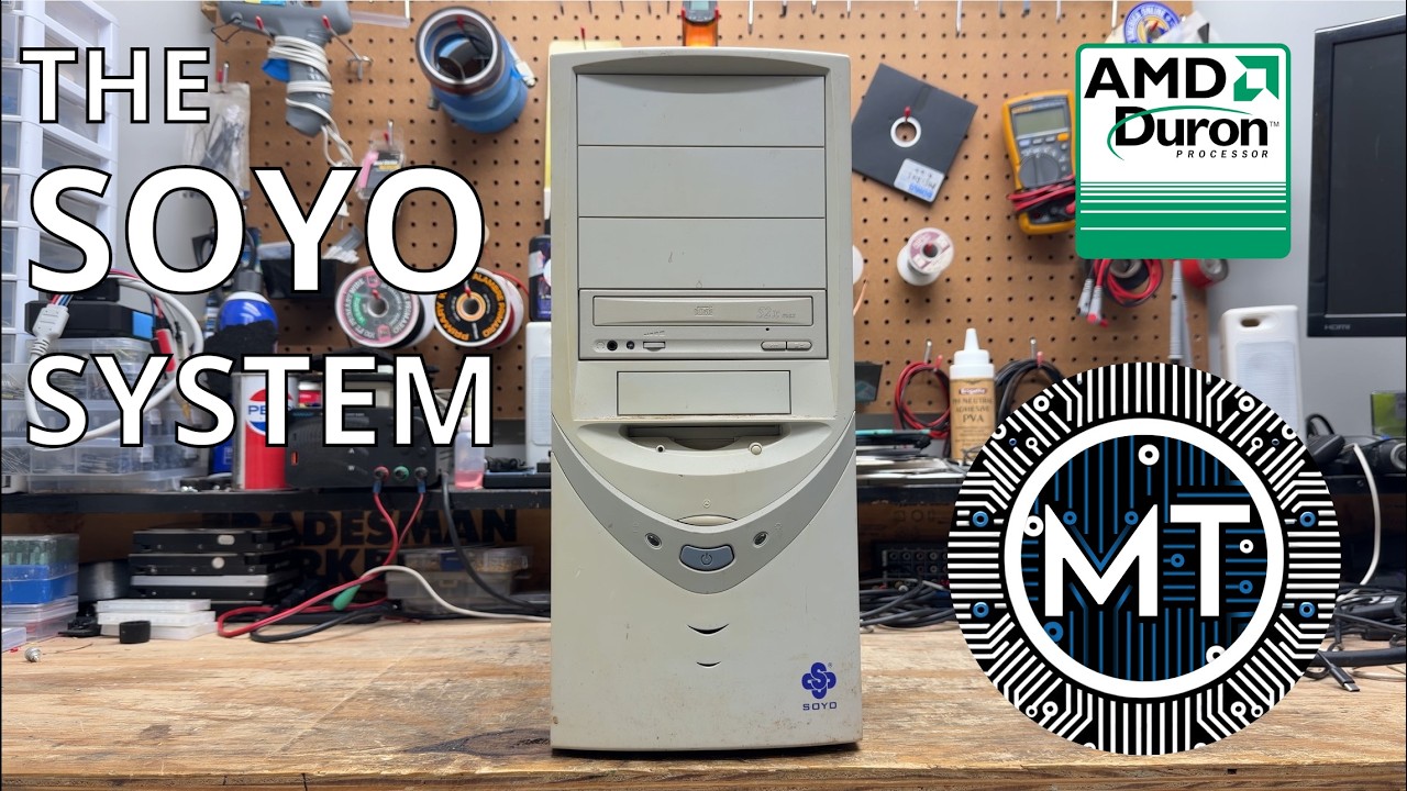 2000s Computer RESCUED from e-waste! The Soyo System!
