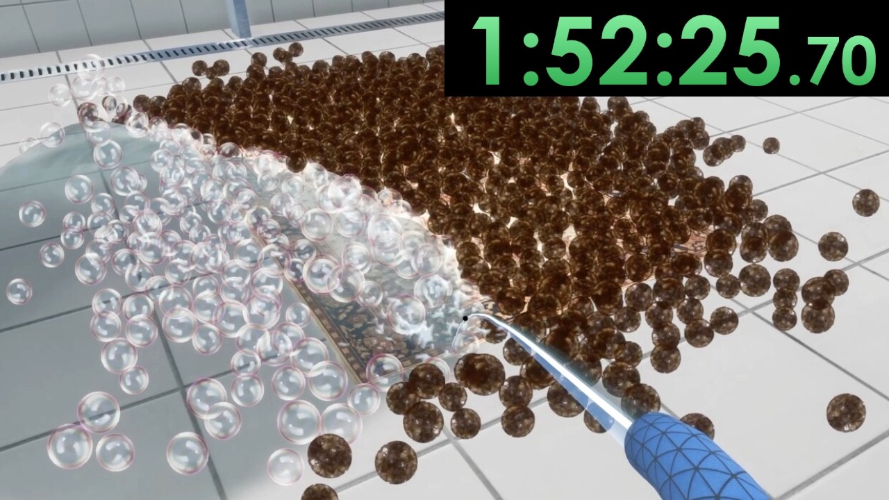 Lets Speedrun Carpet Cleaning Simulator