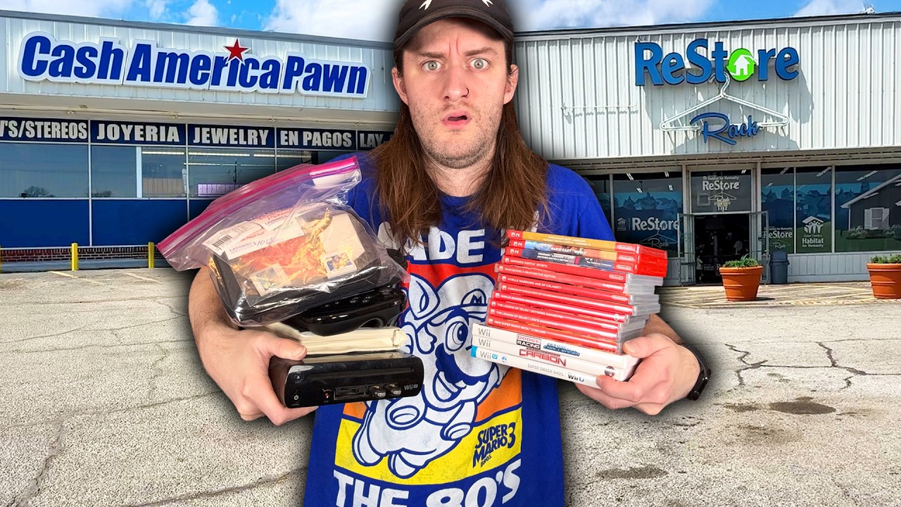 6 Weeks of Game Hunting: Pawn Shop VS Thrift Store