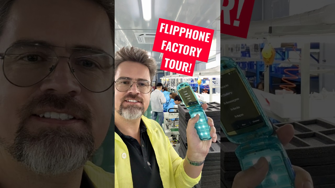 Callback Flip Phone Production Update by Commodore #y2k #digitaldetox