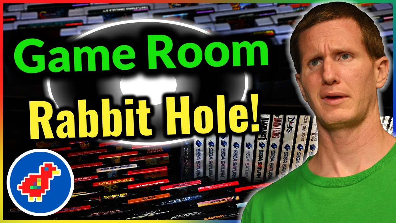 Going Down the Game Room Rabbit Hole - Retro Bird