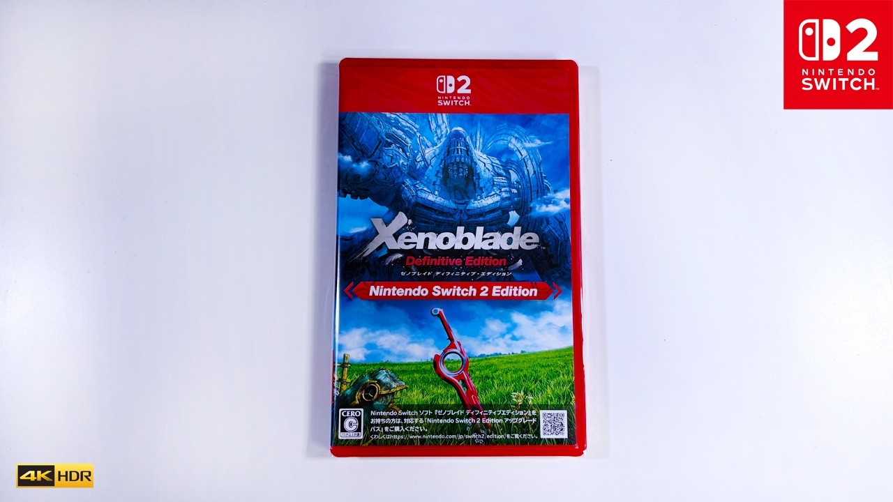 Xenoblade Chronicles: Definitive Edition - Nintendo Switch 2 Edition Unboxing & Gameplay
