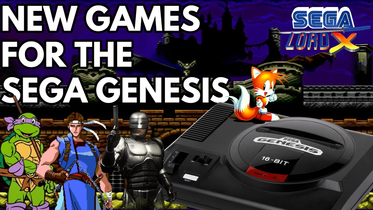 New Games for the Sega Genesis - 2026 Edition