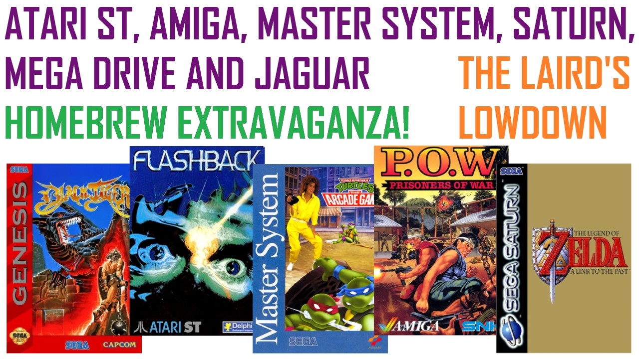 Atari ST, Amiga, Master System, Mega Drive, Saturn & Jaguar Extravaganza! - The Lairds Lowdown