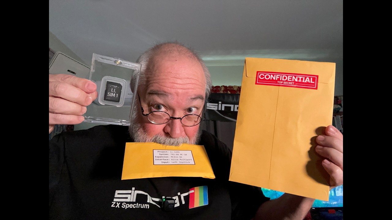 TRS80 MC10 - LL-SIM1 - Ultrix Command Confidential Mailer - Spriteworx 8bit Retrogaming - Video Game