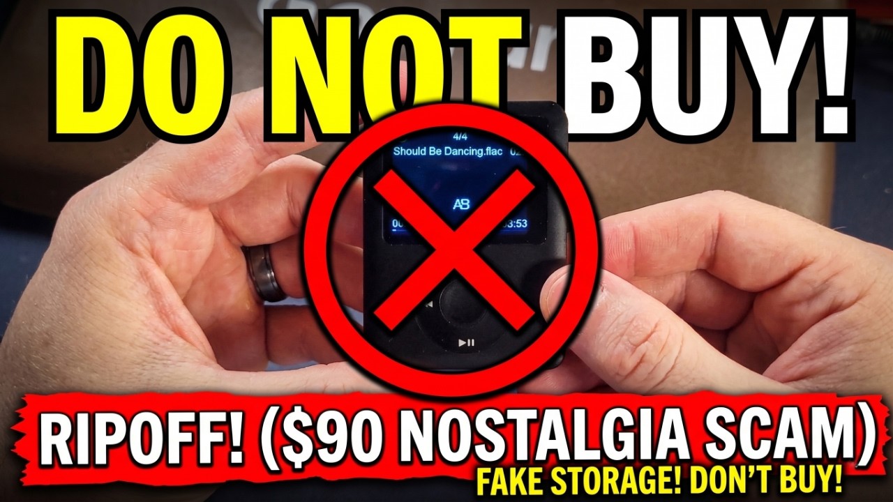 Do NOT Buy This Nostalgia MP3 Player! (Scam Exposed)