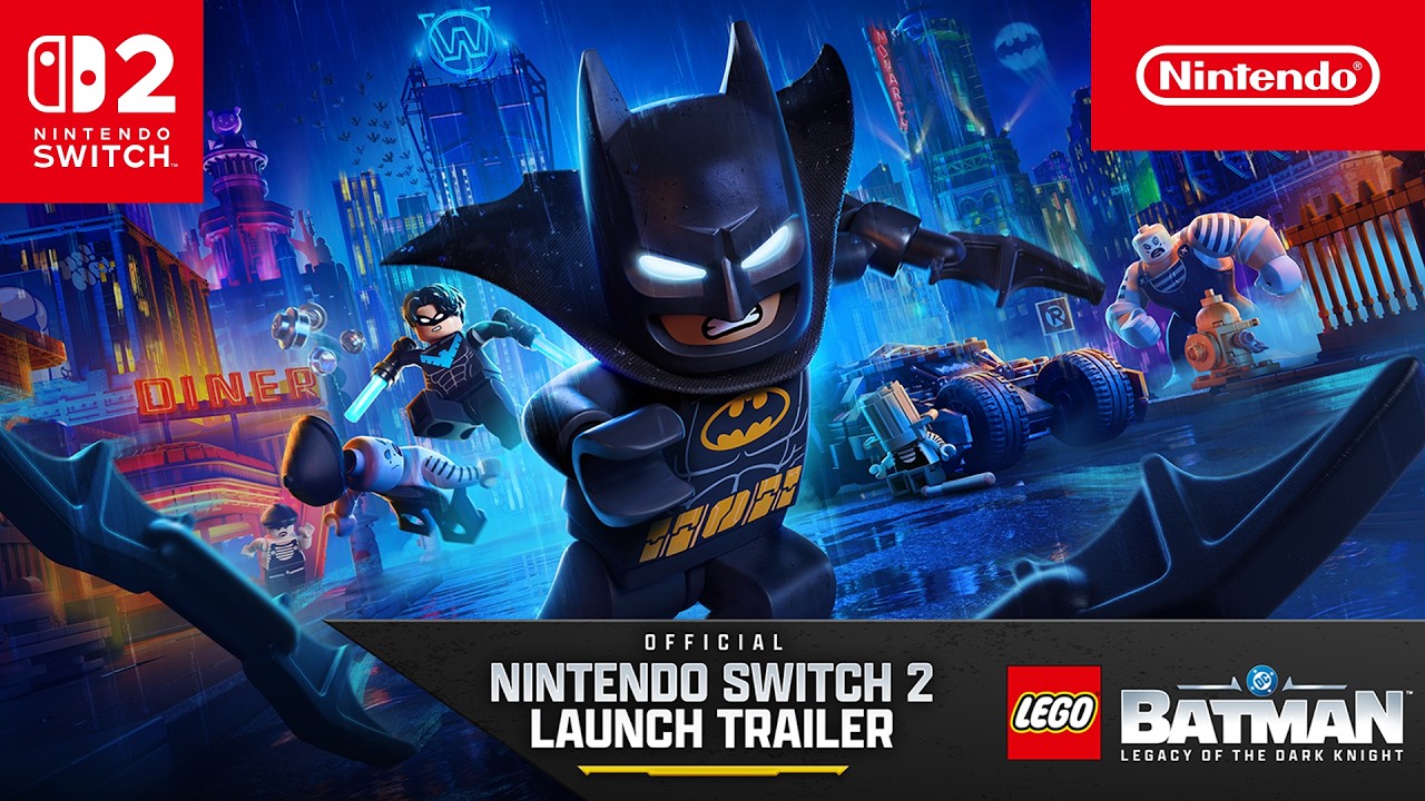 LEGO Batman: Legacy of the Dark Knight - Launch Trailer - Nintendo Switch 2