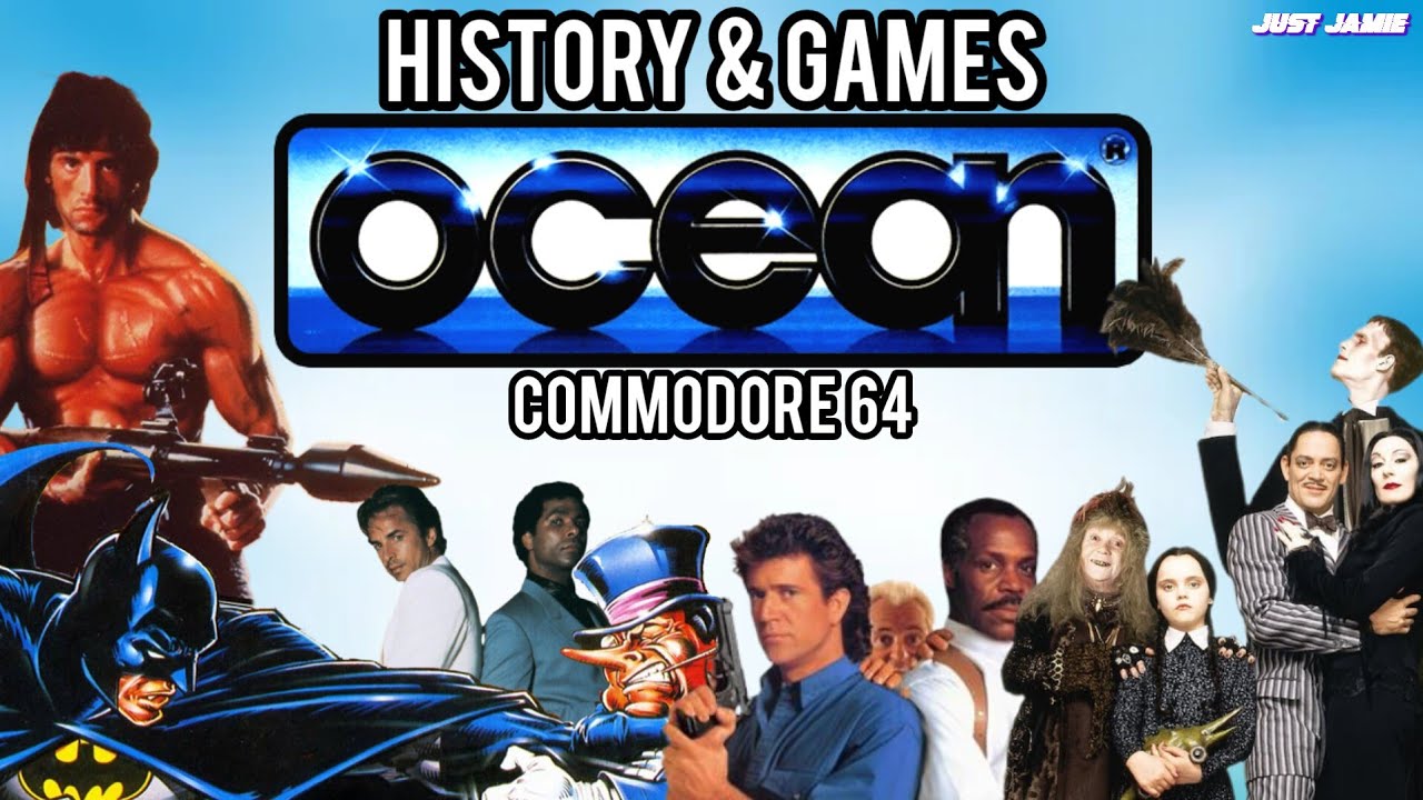 Ocean Software 110+ C64 Games Ranked - 1982-1992 (Time Stamps Inc) #c64 #commodore64 #c64games