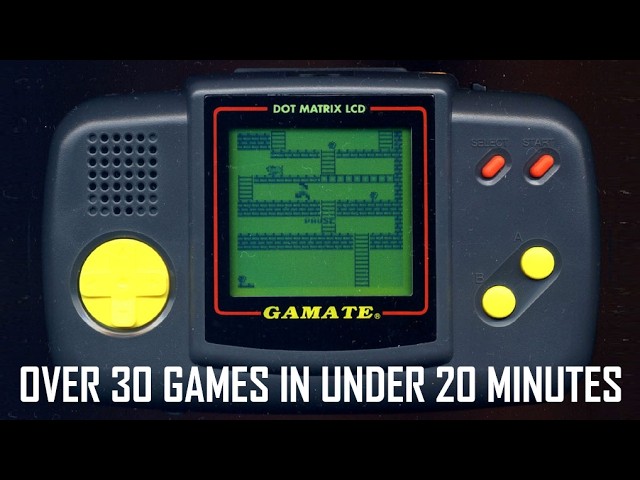 Over 30 Bit Corporation Gamate Games In Under 20 Minutes