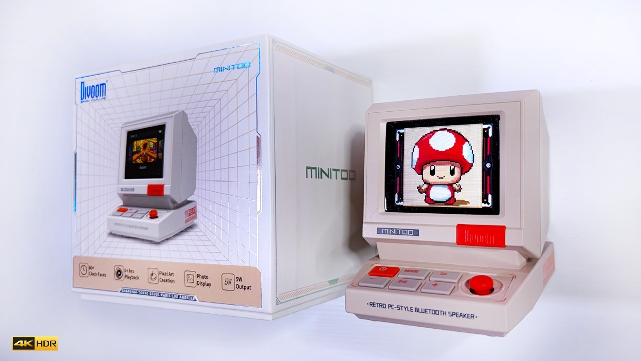 Unboxing & Review: Divoom MiniToo Portable Bluetooth Speaker with DIY LED Display