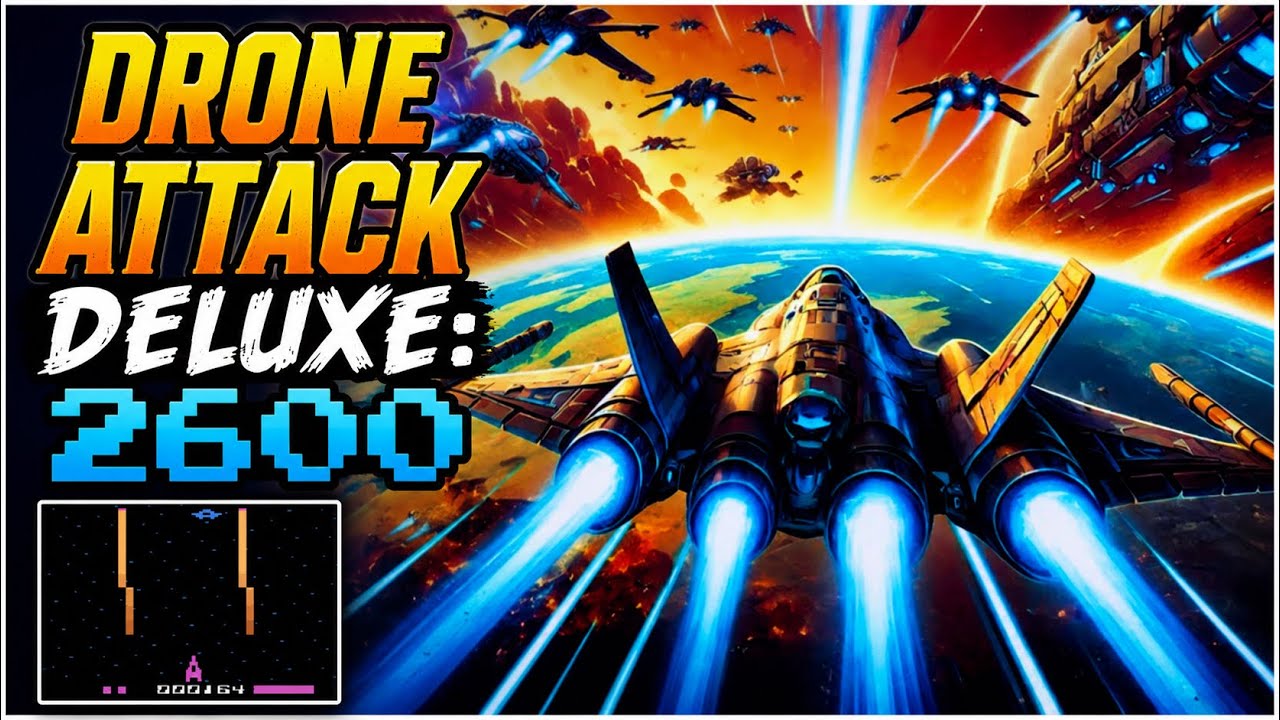 Drone Attack Deluxe: 2600 | Atari VCS