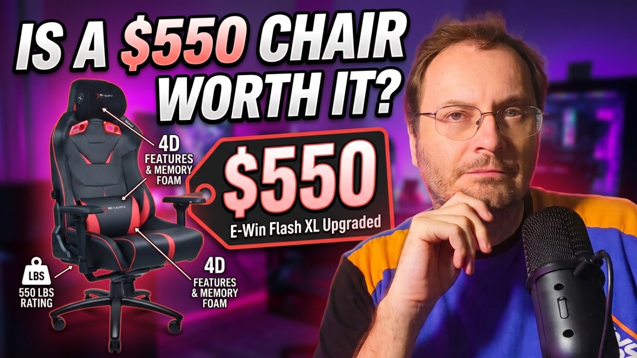 Are E-WIN Best Gaming Chairs WORTH $550? Lets Find Out ...