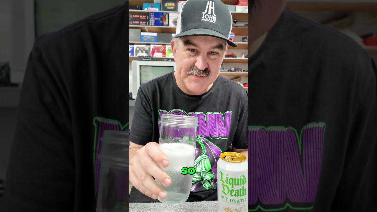 Liquid Death Mountain Death Taste Test...Time to Switch?