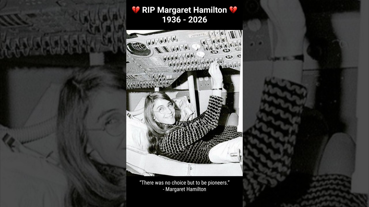 Some people help write history. Margaret Hamilton helped write the software that got us there 🌖