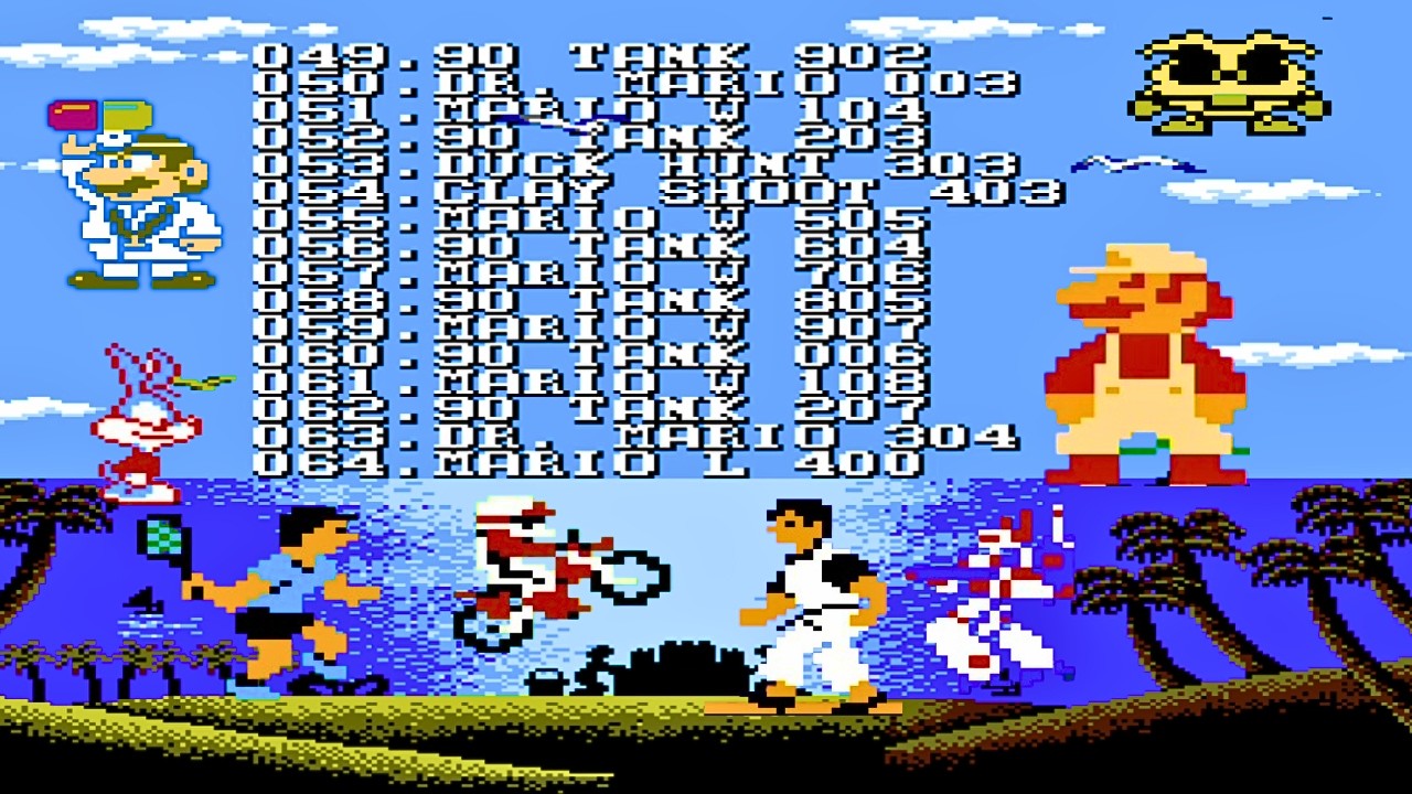 NES 500-in-1 Gameplay : 8-Bit Nostalgia & Classic Games!