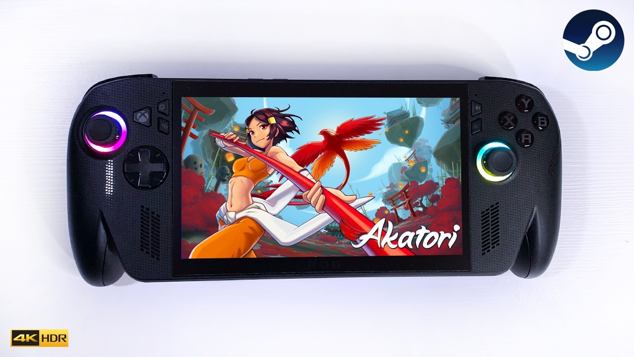 Akatori (Steam) Gameplay on ROG XBOX Ally X