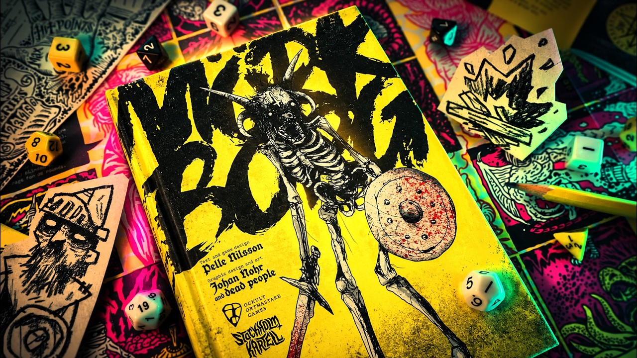 MÖRK BORG: The RPG Where Everybody Is Doomed