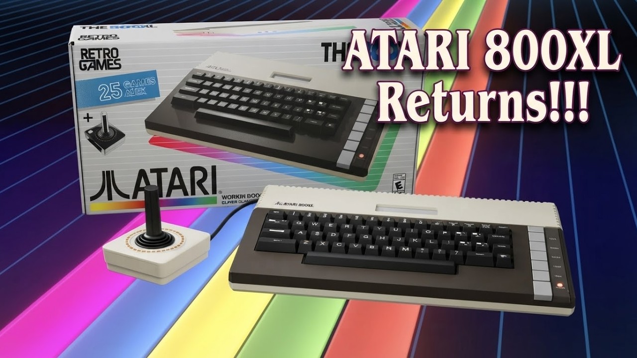 Atari 800XL is Making a Modern Comeback!!