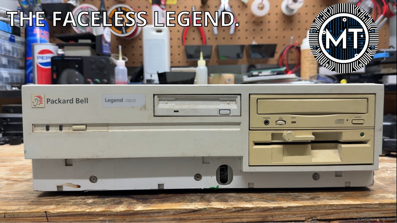 The Faceless Legend: Packard Bell Legend 100CD gets some restoration love!