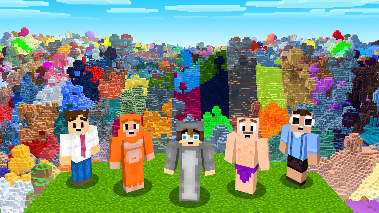 Minecraft, but Every Chunk Is Random...
