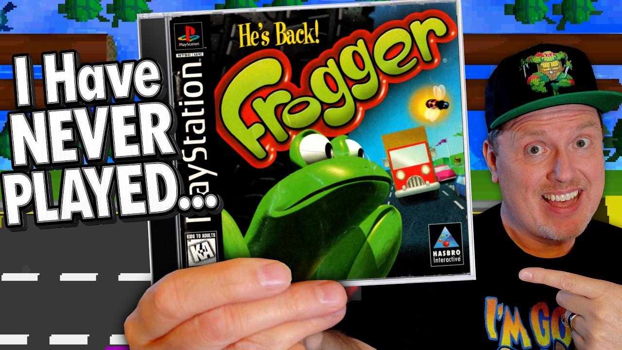 I Finally Played FROGGER 97 on PlayStation... It's Rough