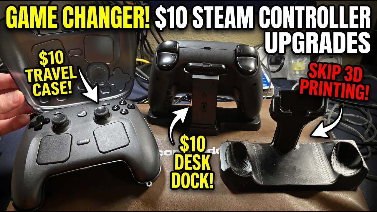No 3D Printer? Get This Steam Controller Stand for Under $10!
