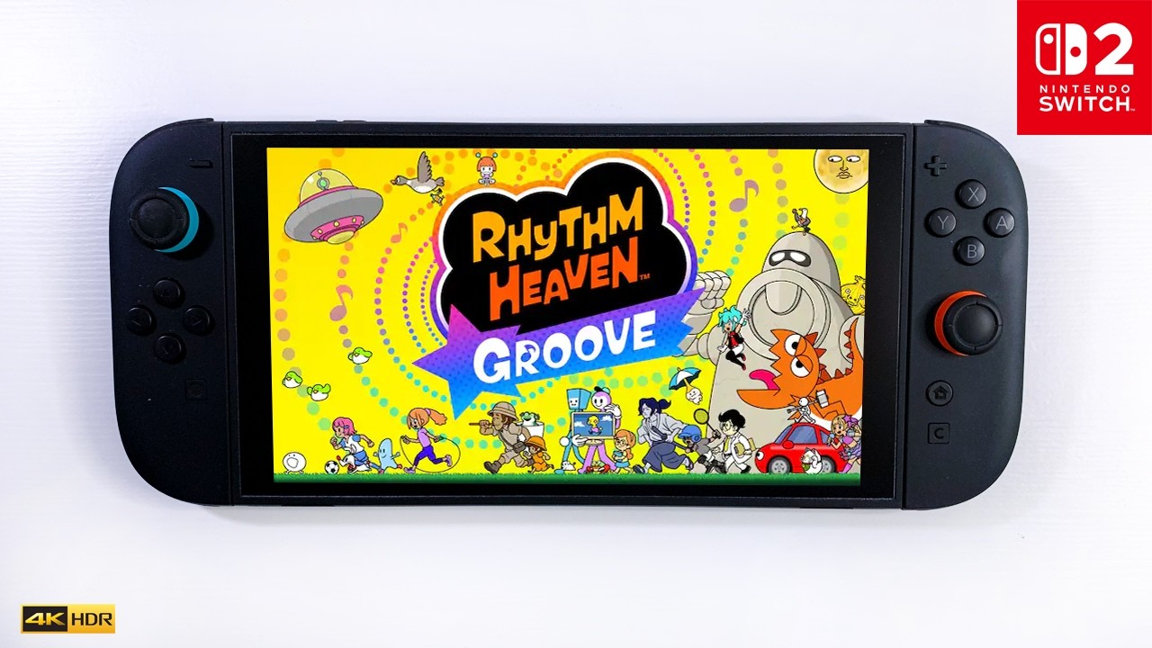 Rhythm Heaven Groove on Nintendo Switch 2 (Rhythm Paradise Groove)