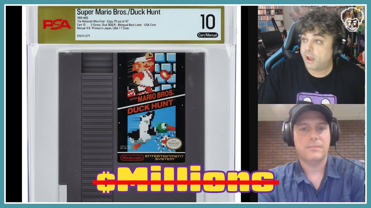 Rare Super Mario / Duck Hunt Carts NOT Worth Millions